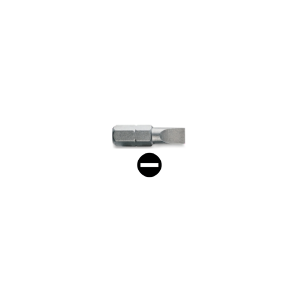 U650PL - Inserto in acciaio inox Plat - L 25 mm (in scatola)