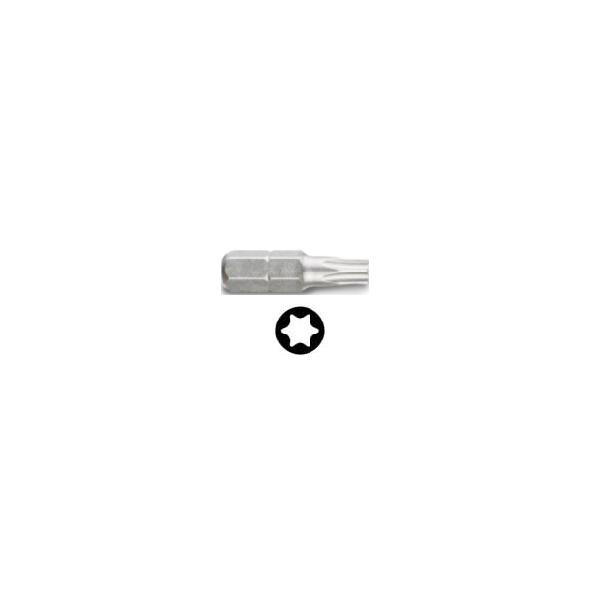 U650T - Inserto in acciaio inox Torx® - L 25 mm (in scatola)